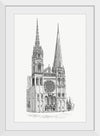 "Cathedral of Chartres (1862): A Timeless Treasure"