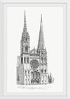 "Cathedral of Chartres (1862): A Timeless Treasure"