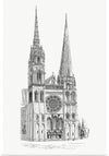 "Cathedral of Chartres (1862): A Timeless Treasure"