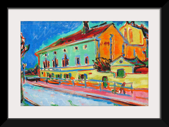 "Dance Hall Bellevue, obverse (1909–1910)", Ernst Ludwig Kirchner