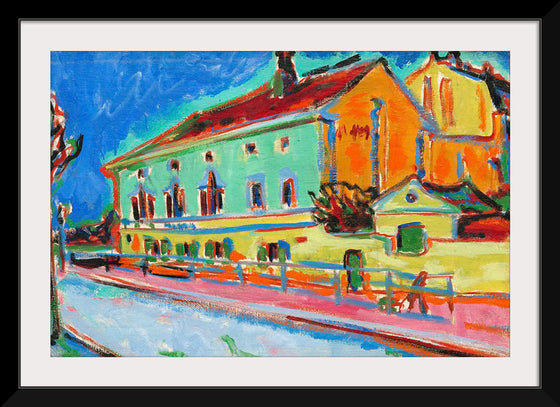 "Dance Hall Bellevue, obverse (1909–1910)", Ernst Ludwig Kirchner