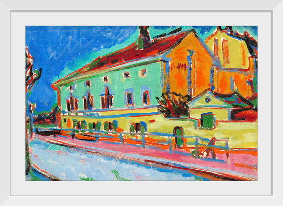 "Dance Hall Bellevue, obverse (1909–1910)", Ernst Ludwig Kirchner