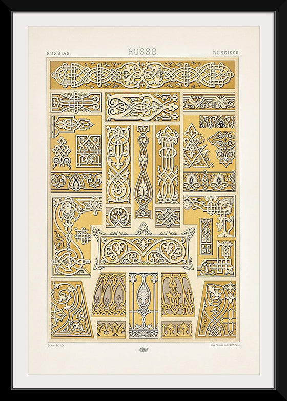 "Russian Pattern. L'ornement(1825–1893), Albert Racine