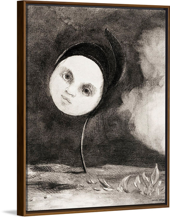 "Strange Flower (Little Sister of the Poor)", Odilon Redon