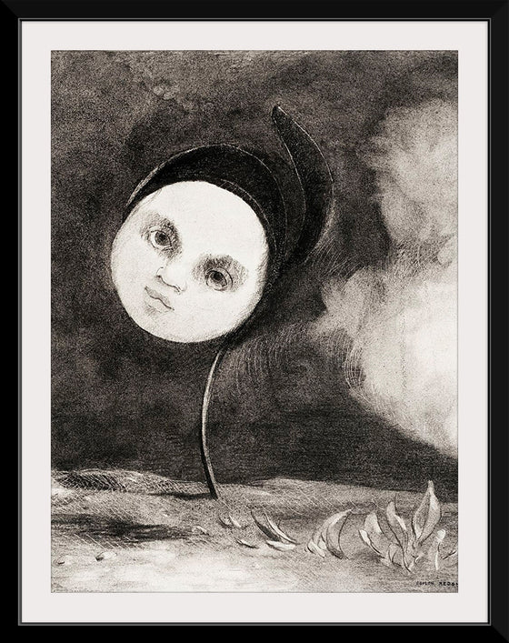 "Strange Flower (Little Sister of the Poor)", Odilon Redon