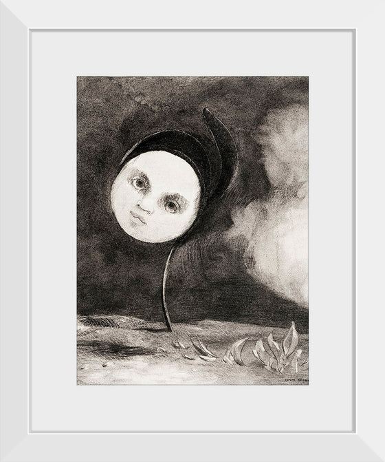 "Strange Flower (Little Sister of the Poor)", Odilon Redon