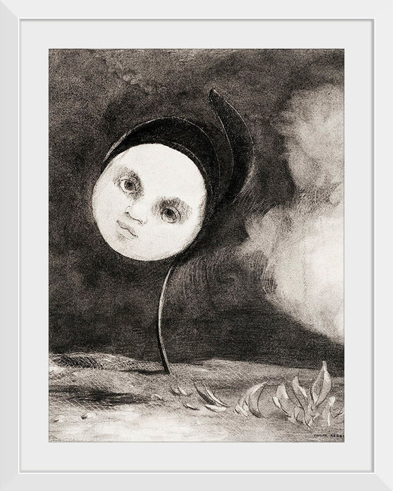 "Strange Flower (Little Sister of the Poor)", Odilon Redon