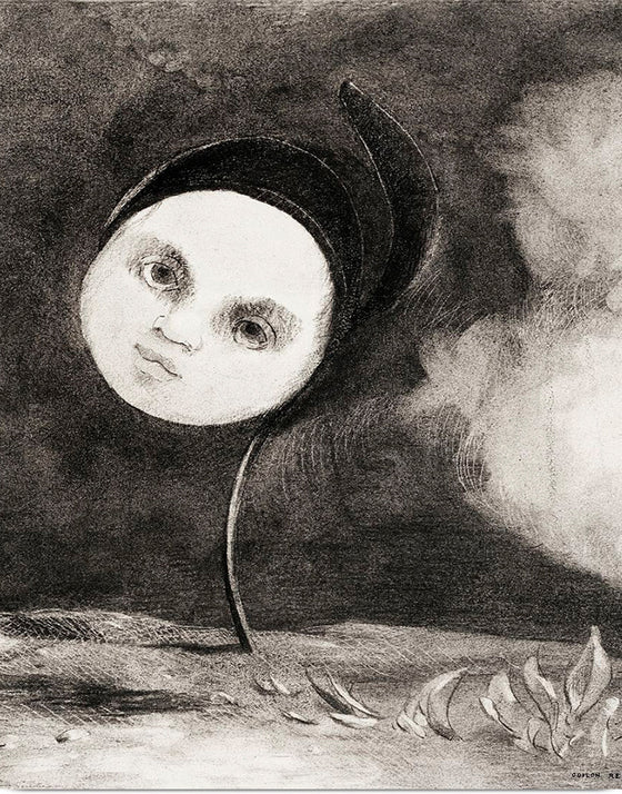 "Strange Flower (Little Sister of the Poor)", Odilon Redon