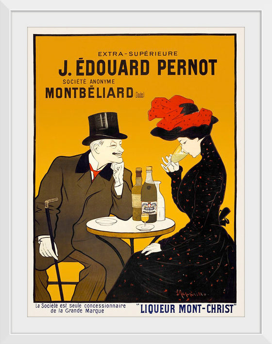 "Man and woman at a cafe (1900)", Leonetto Cappiello