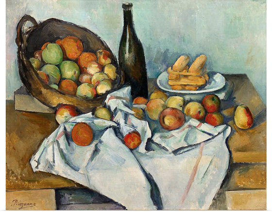 "The Basket of Apples (ca. 1893)", Paul Cezanne