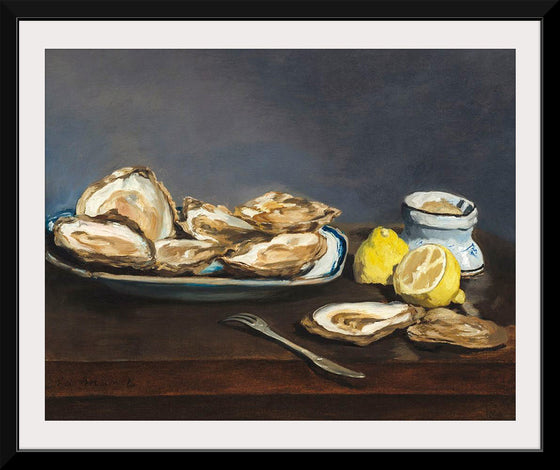 "Oysters (1862)", Edouard Manet