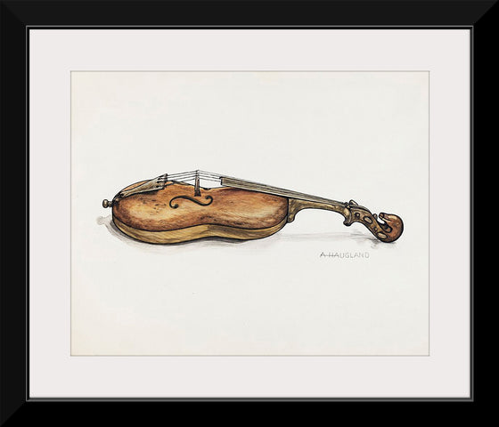 "Violin (ca.1937)", Augustine Haugland