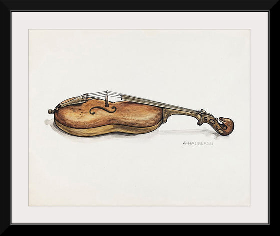 "Violin (ca.1937)", Augustine Haugland