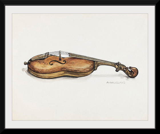 "Violin (ca.1937)", Augustine Haugland