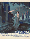 "Poster for the Paris première of Gismonda", Henry Février