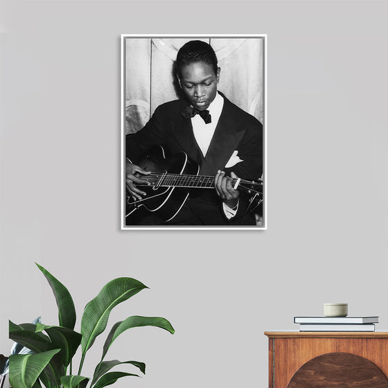 "Charlie Christian Playing a Gibson ES-150 Guitar (1939)"