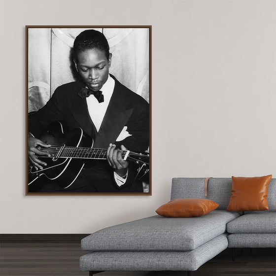 "Charlie Christian Playing a Gibson ES-150 Guitar (1939)"