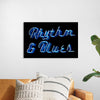 "Neon Rhythm & Blues Sign"