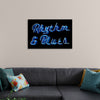 "Neon Rhythm & Blues Sign"