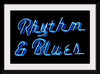 "Neon Rhythm & Blues Sign"