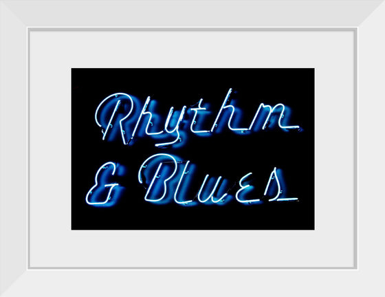 "Neon Rhythm & Blues Sign"