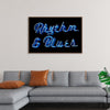 "Neon Rhythm & Blues Sign"