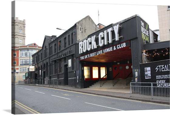 Capture the essence of live music and the vibrant nightlife with this exclusive print of “Rock City” - the UK’s best live venue & club. Every line, color, and element in this artwork is a tribute to the pulsating energy, iconic performances, and unforgettable nights that only Rock City can offer. This piece is more than a visual spectacle; it’s a ticket to a world where music, life, and art collide. 