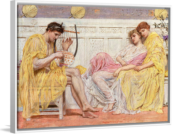 "A Musician (ca. 1867)", Albert Joseph Moore