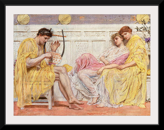 "A Musician (ca. 1867)", Albert Joseph Moore