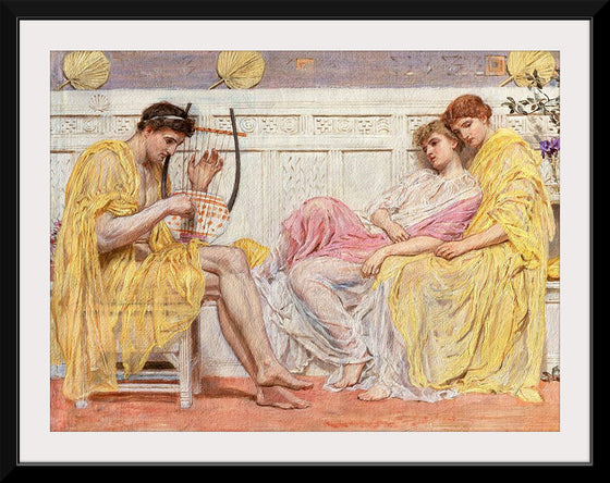 "A Musician (ca. 1867)", Albert Joseph Moore