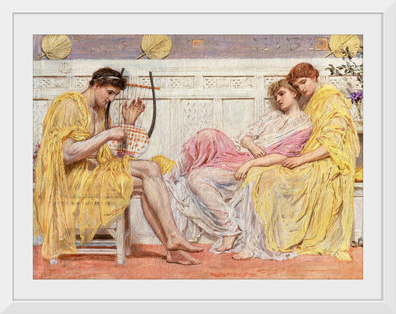 "A Musician (ca. 1867)", Albert Joseph Moore