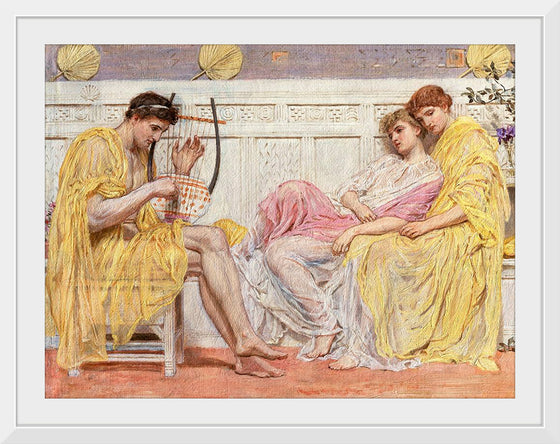 "A Musician (ca. 1867)", Albert Joseph Moore