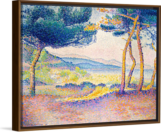 "Pines Along the Shore (1896)", Henri-Edmond Cross