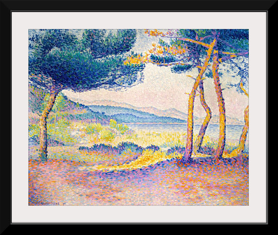 "Pines Along the Shore (1896)", Henri-Edmond Cross