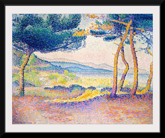 "Pines Along the Shore (1896)", Henri-Edmond Cross