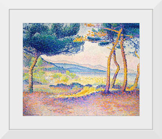 "Pines Along the Shore (1896)", Henri-Edmond Cross