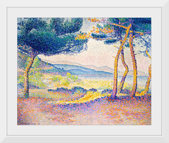 "Pines Along the Shore (1896)", Henri-Edmond Cross