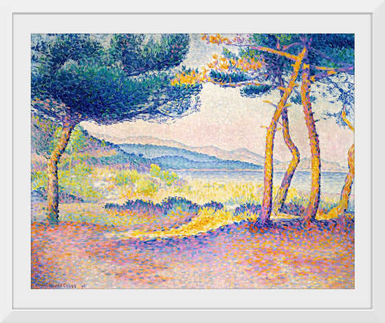 "Pines Along the Shore (1896)", Henri-Edmond Cross