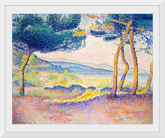 "Pines Along the Shore (1896)", Henri-Edmond Cross