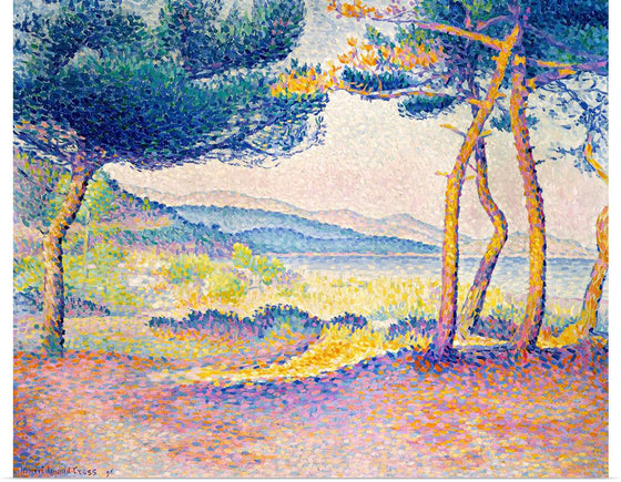 "Pines Along the Shore (1896)", Henri-Edmond Cross