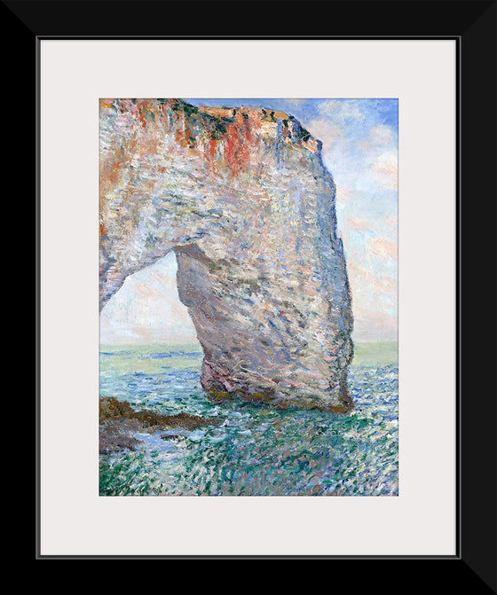 "The Manneporte near Étretat", Claude Monet