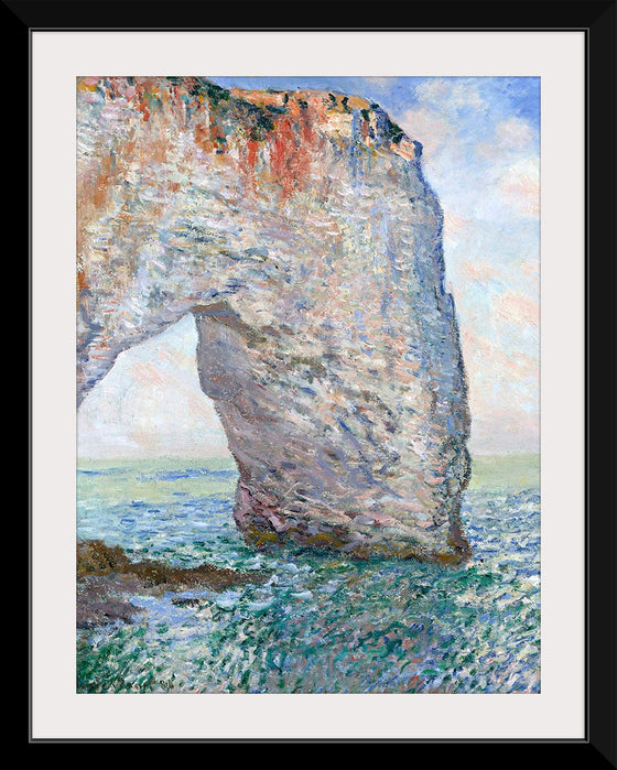 "The Manneporte near Étretat", Claude Monet