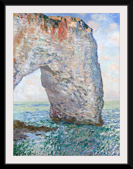 "The Manneporte near Étretat", Claude Monet