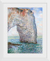 "The Manneporte near Étretat", Claude Monet