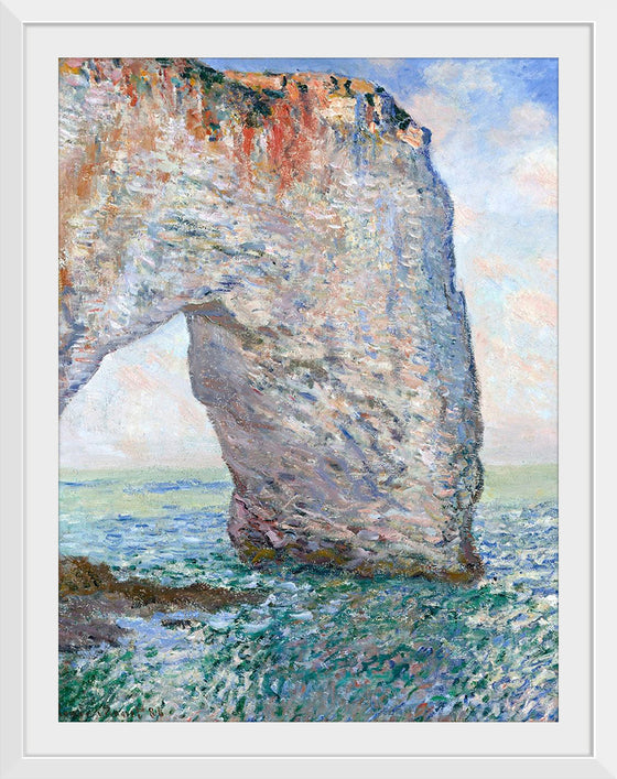 "The Manneporte near Étretat", Claude Monet