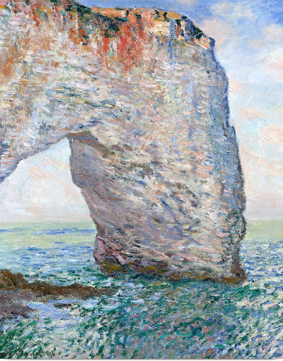 "The Manneporte near Étretat", Claude Monet