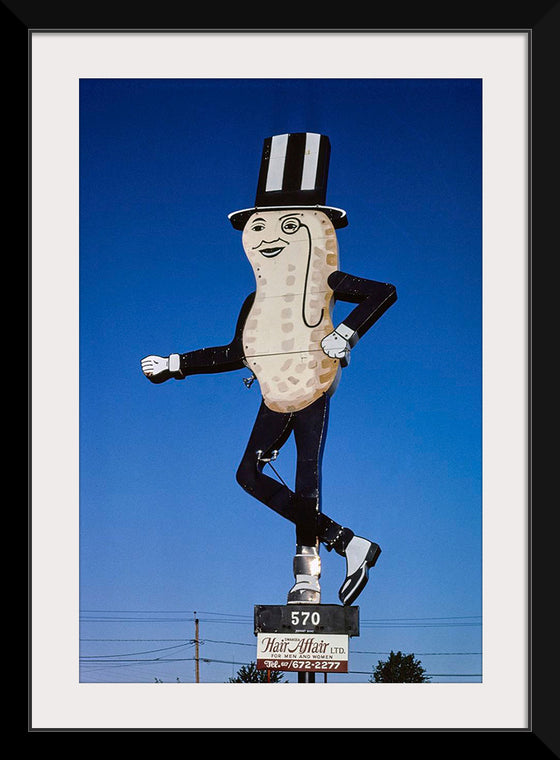 "Mr. Peanut sign, Swansea, Massachusetts (1984)", John Margolies