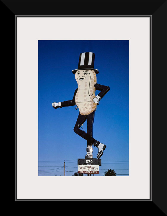 "Mr. Peanut sign, Swansea, Massachusetts (1984)", John Margolies