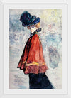 "Elegant in Red Cape (1890-1900)", Henry Somm