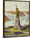 "The Great Bartholdi Statue",  Currier & Ives